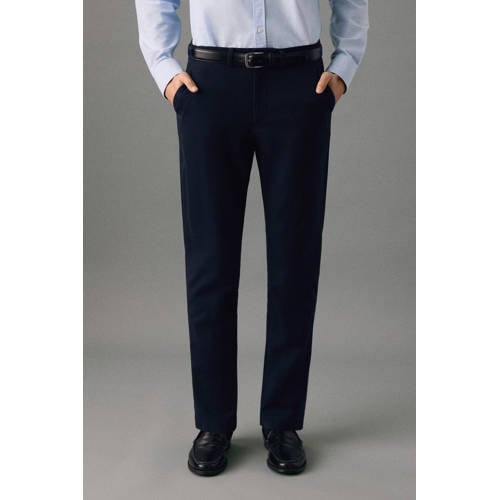 MANGO TEEN pantalon marineblauw Broek Jongens Polyester Effen - maat 158(XXS) afbeelding
