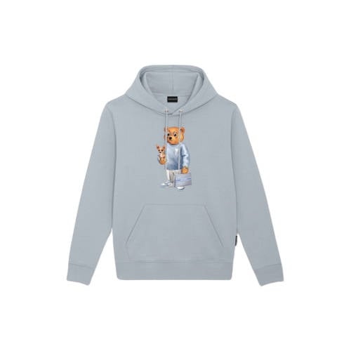 Baron Filou Honeygang sweater lichtblauw Printopdruk - maat 122-128 afbeelding