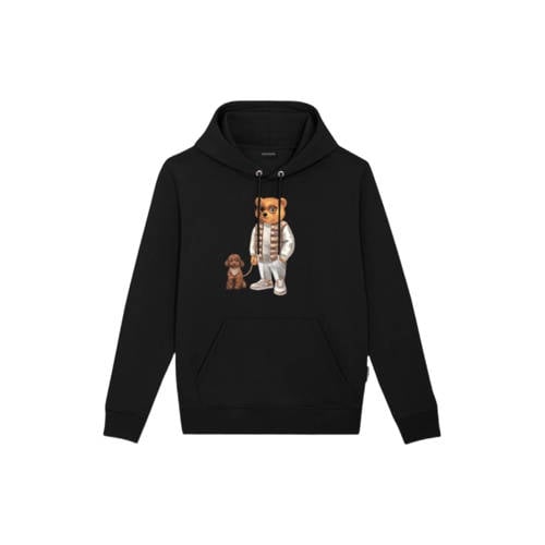 Baron Filou Honeygang hoodie zwart Sweater Printopdruk - maat 122-128 afbeelding