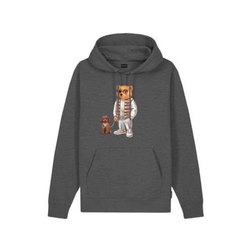 Baron Filou Honeygang sweater antraciet Grijs Printopdruk - maat 122-128 afbeelding