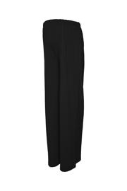 thumbnail: MAMALICIOUS wide leg high waist zwangerschaps casual broek zwart