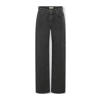 KIDS ONLY GIRL wide leg high waist wide leg jeans black denim