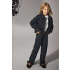 NAME IT KIDS wide leg high waist wide leg jeans dark blue denim