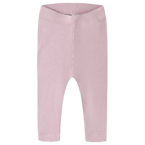 NAME IT BABY skinny babybroek lichtroze Legging Paars Jongens/Meisjes Katoen - maat 86 afbeelding
