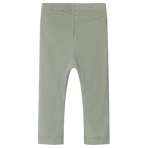 NAME IT BABY skinny babybroek groen Legging Blauw Jongens/Meisjes Katoen - maat 92 afbeelding