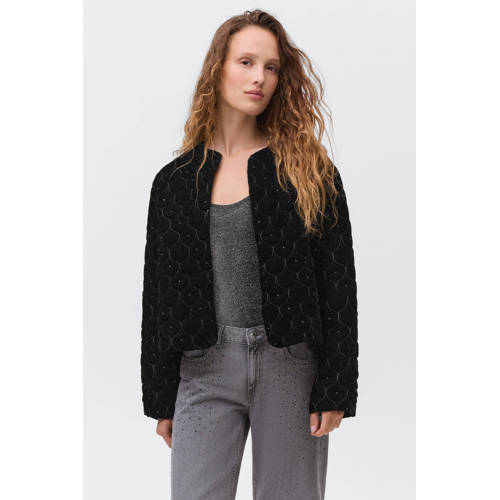 MANGO TEEN jasje voor binnen Meisjes Polyester Ronde hals Effen - maat 164(S) afbeelding