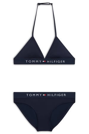 triangel bikini marineblauw