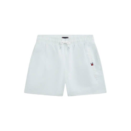 Tommy Hilfiger zwemshort lichtblauw Jongens Polyester Streep - maat 152/164 afbeelding