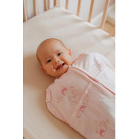 thumbnail: Puckababy The Original Mini inbakerslaapzak 3-6 mnd  Light rosé /Swans