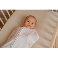 thumbnail: Puckababy The Original Mini inbakerslaapzak 3-6 mnd  Light rosé /Swans