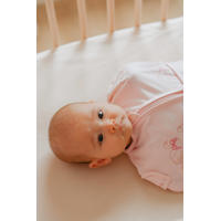 thumbnail: Puckababy The Original Mini inbakerslaapzak 3-6 mnd  Light rosé /Swans