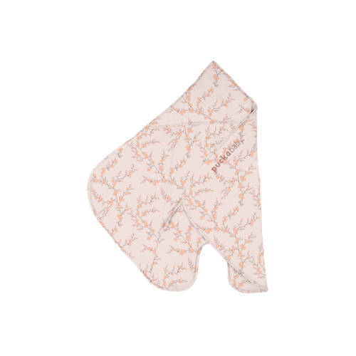 Puckababy Newborn The Gogo wikkeldeken 0-7 mnd Rosé/blossom Bloemen