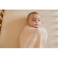thumbnail: Puckababy The Original Piep inbakerslaapzak 0-3 mnd Beige/hazel stripes