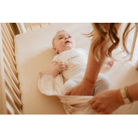 thumbnail: Puckababy The Original Piep inbakerslaapzak 0-3 mnd Beige/hazel stripes