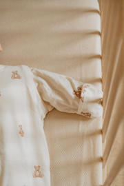 thumbnail: Puckababy The Bag Newborn baby slaapzak 0-6 mnd Ecru/Teddy bear
