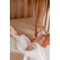 thumbnail: Puckababy The Bag Newborn baby slaapzak 0-6 mnd Light rosé /Swans