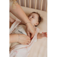 thumbnail: Puckababy The Bag Newborn baby slaapzak 0-6 mnd Light rosé /Swans