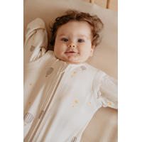 thumbnail: Puckababy winterbabyslaapzak met print 0-6 maanden - ecru