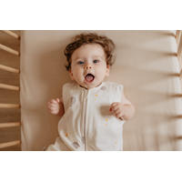 thumbnail: Puckababy winterbabyslaapzak met print 0-6 maanden - ecru