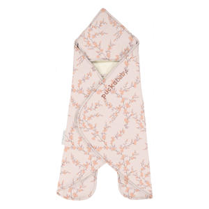 Newborn The Gogo wikkeldeken 0-7 mnd teddy Rosé/blossom