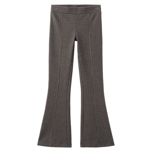 Mango Kids casual flared broek bruin Meisjes Polyester Effen - maat 116 afbeelding