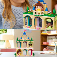 thumbnail: LEGO Disney Mini Belle en Tiana met Kasteel Bouwbaar Speelgoed 43291