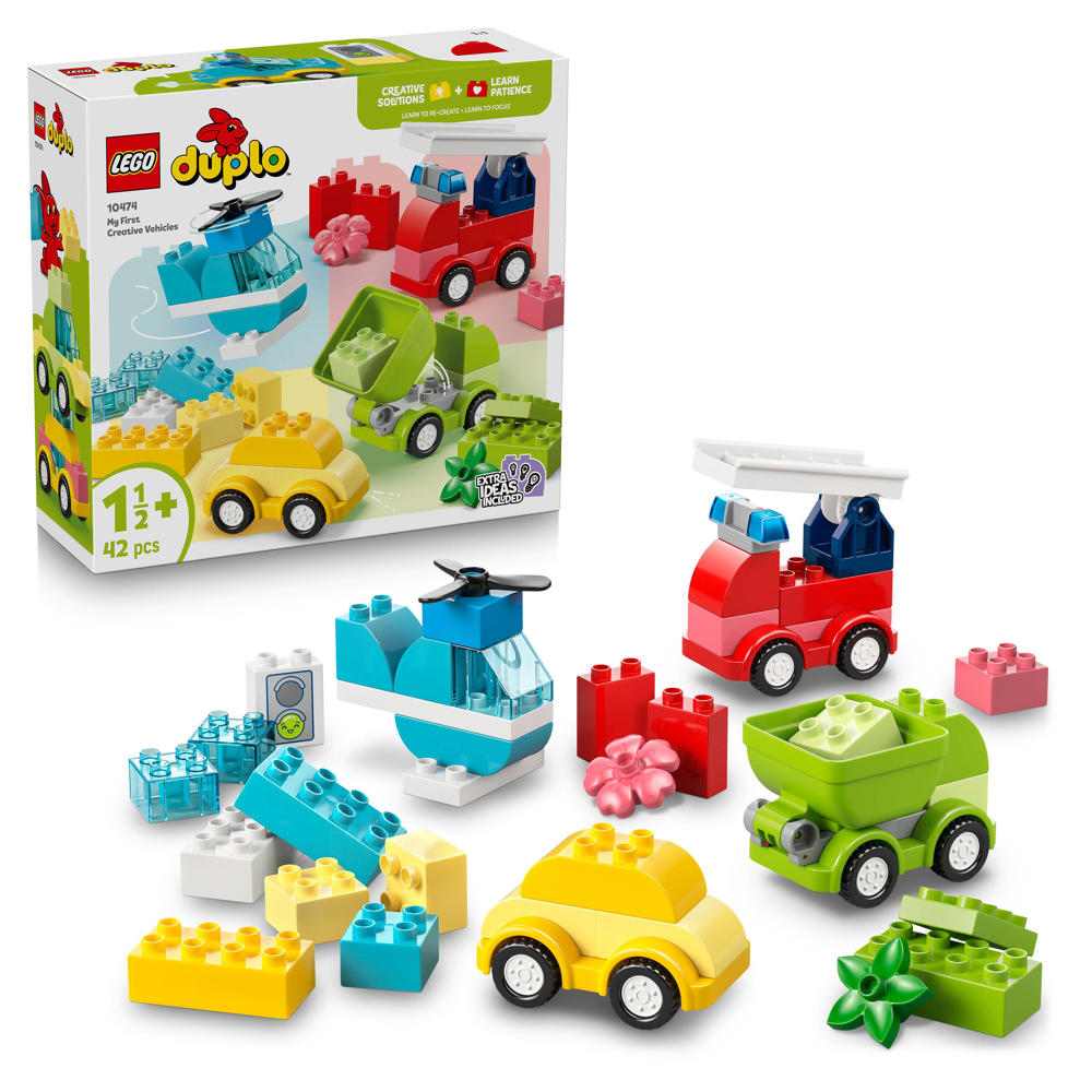 LEGO DUPLO Creatieve Voertuigen Speelgoed voor Kinderen 10474