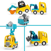 thumbnail: LEGO DUPLO 3-in-1 Bouwvoertuigen Educatief Speelgoed 10475