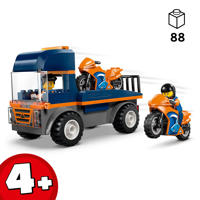 thumbnail: LEGO City Transportwagen voor motoren 60491