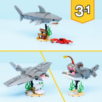 thumbnail: LEGO Creator Woeste haai met schatkist 31381