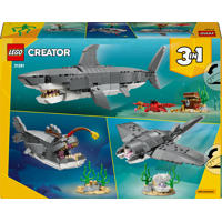 thumbnail: LEGO Creator Woeste haai met schatkist 31381