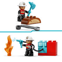 thumbnail: LEGO DUPLO Brandweertruck met Slang en Brandweerman Speelgoed 10473