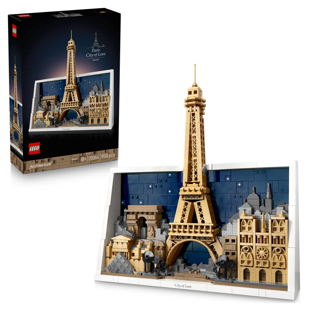LEGO Architecture Parijs – Stad van de Liefde Bouwpakket 21064