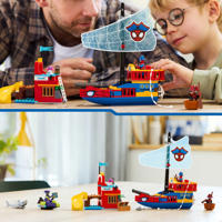thumbnail: LEGO Marvel Spidey en Zijn Geweldige Vriendjes Team Spidey Piratenschip Set 11208