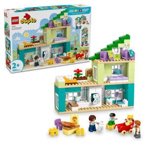 Town 3-in-1 Modern Woonhuis met Figuren Educatief Speelgoed 10470