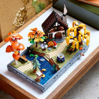 thumbnail: LEGO Icons Herfsttuin met Cottage Herfstdecoratie Bouwpakket 11372