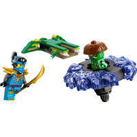 thumbnail: LEGO Ninjago Nya vs. mutatiemonster in spinner 71849