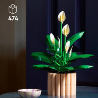 thumbnail: LEGO Botanical Collection Lepelplant Bloemen Decoratie Bouwpakket 11504