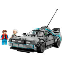 thumbnail: LEGO Speed Champions Tijdmachine uit Back to the Future Bouwpakket 77256