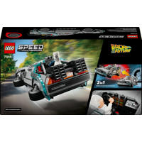 thumbnail: LEGO Speed Champions Tijdmachine uit Back to the Future Bouwpakket 77256