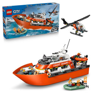 Kustwacht reddingsboot met helikopter 60504 