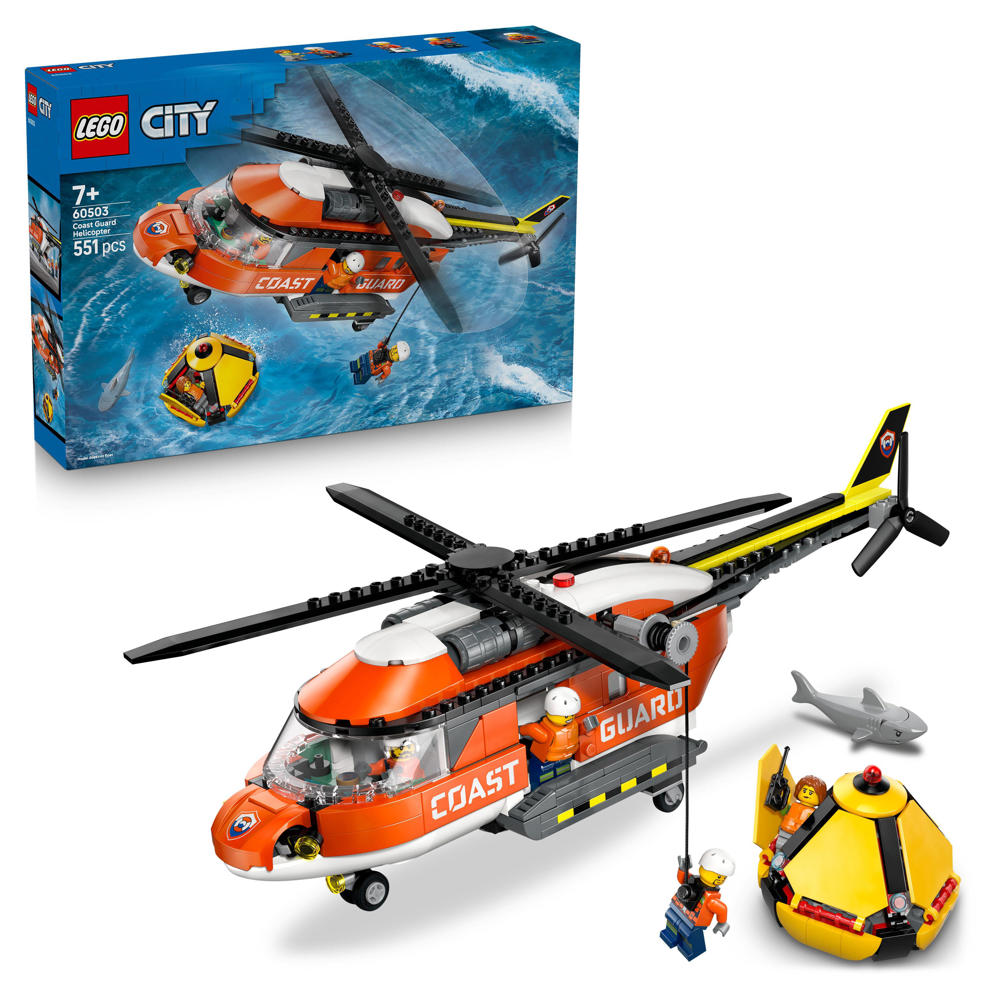 LEGO City Kustwacht helikopter 60503