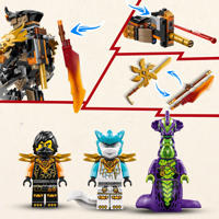 thumbnail: LEGO Ninjago Cole's missiemecha en draak Zane 71854