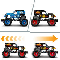 thumbnail: LEGO Technic Monster Jam™ Grave Digger™ vuur en ijs 42219