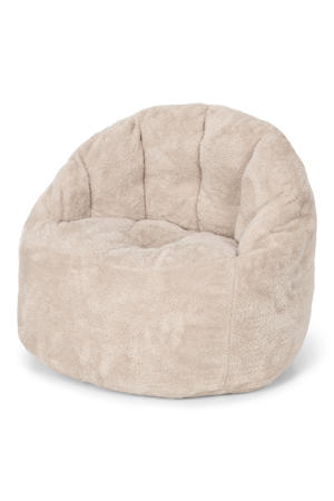 Kids chair soft beige