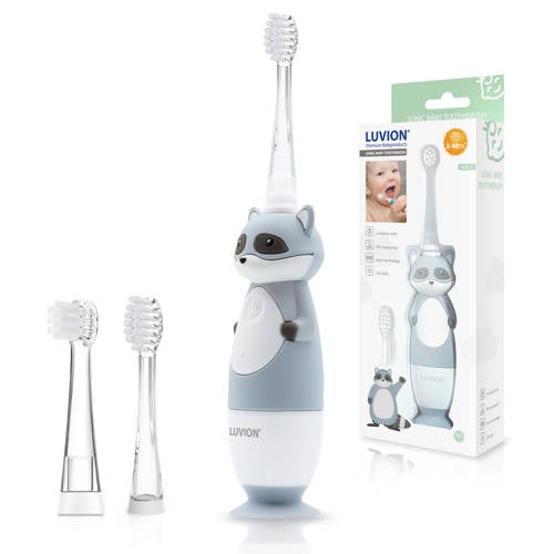 Luvion Electrical Baby Toothbrush 400S Racoon Verzorgingsset