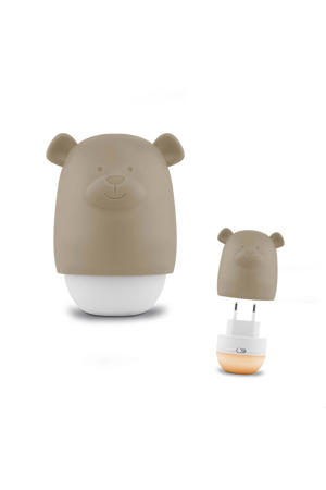 Nightlight Benny the bear Taupe