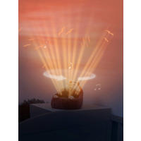 thumbnail: Zazu Sunset Projector Henry the hedgehog