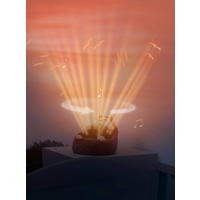 thumbnail: Zazu Sunset Projector Henry the hedgehog