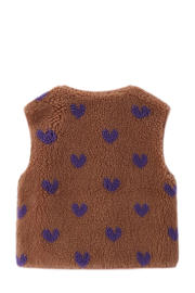 thumbnail: Sissy-Boy gilet met hartjes bruin